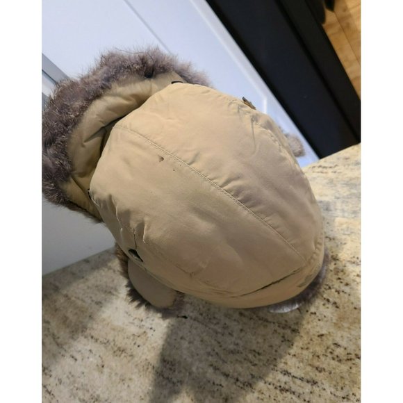 Mad Bomber Rabbit Fur Lined with Ear Flaps Size M. Read! - Picture 3 of 12